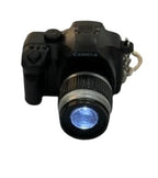 Cute Mini Camera Keychain with Flashing Light & Sound