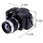 Cute Mini Camera Keychain with Flashing Light & Sound