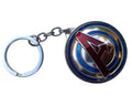 Rotating Superhero Style Metal Keychain, 360° Spinner Key Ring for Keys, Bags, Backpacks &amp; Gifting