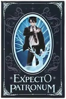 Harry Potter "Expecto Patronum" Hardcover Secret Storage Journal Notebook | Hidden Compartment Book Box | Magnetic Closure | 96 Sheets