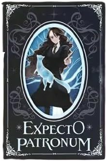 Harry Potter "Expecto Patronum" Hardcover Secret Storage Journal Notebook | Hidden Compartment Book Box | Magnetic Closure | 96 Sheets
