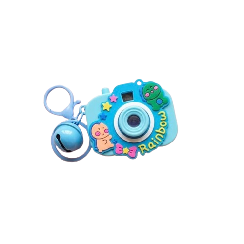 Mini Projector Keychain with LED Light & Camera Design for Kids & Collectors
