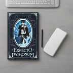 Harry Potter "Expecto Patronum" Hardcover Secret Storage Journal Notebook | Hidden Compartment Book Box | Magnetic Closure | 96 Sheets