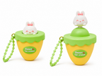 Cute Pop-Up Ice Cream Character Keychain | Kawaii Silicone Pendant | Portable Bag Charm | Collectible Keyring | Panda, Bear, Penguin &amp; Bunny Designs