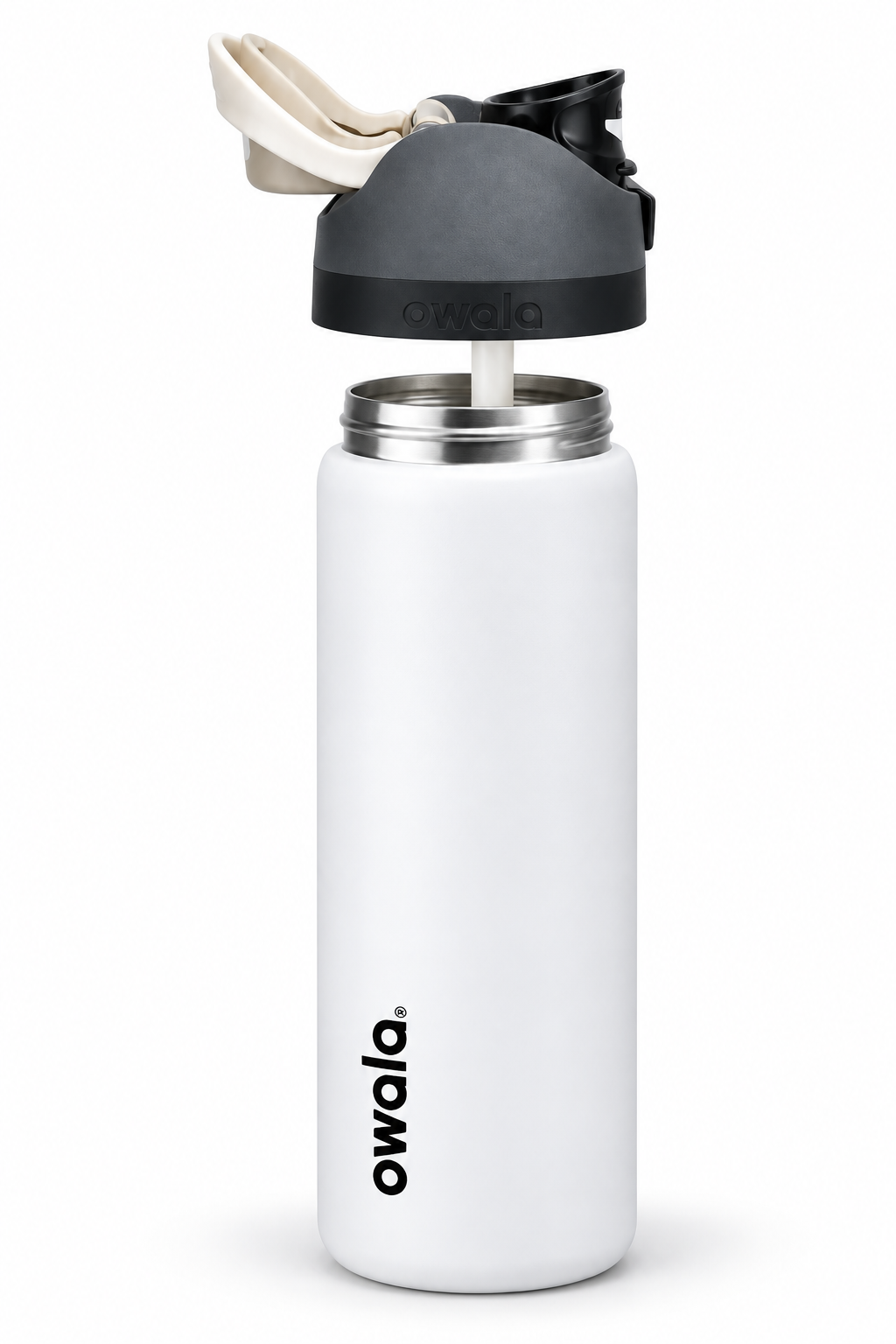Owala FreeSip Insulated Stainless Steel Water Bottle with Straw for Sports, Travel, and School, 32oz
