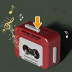 Retro Sound Voice Recorder Keychain – 15-Second Voice Recording Mini Cassette Recorder