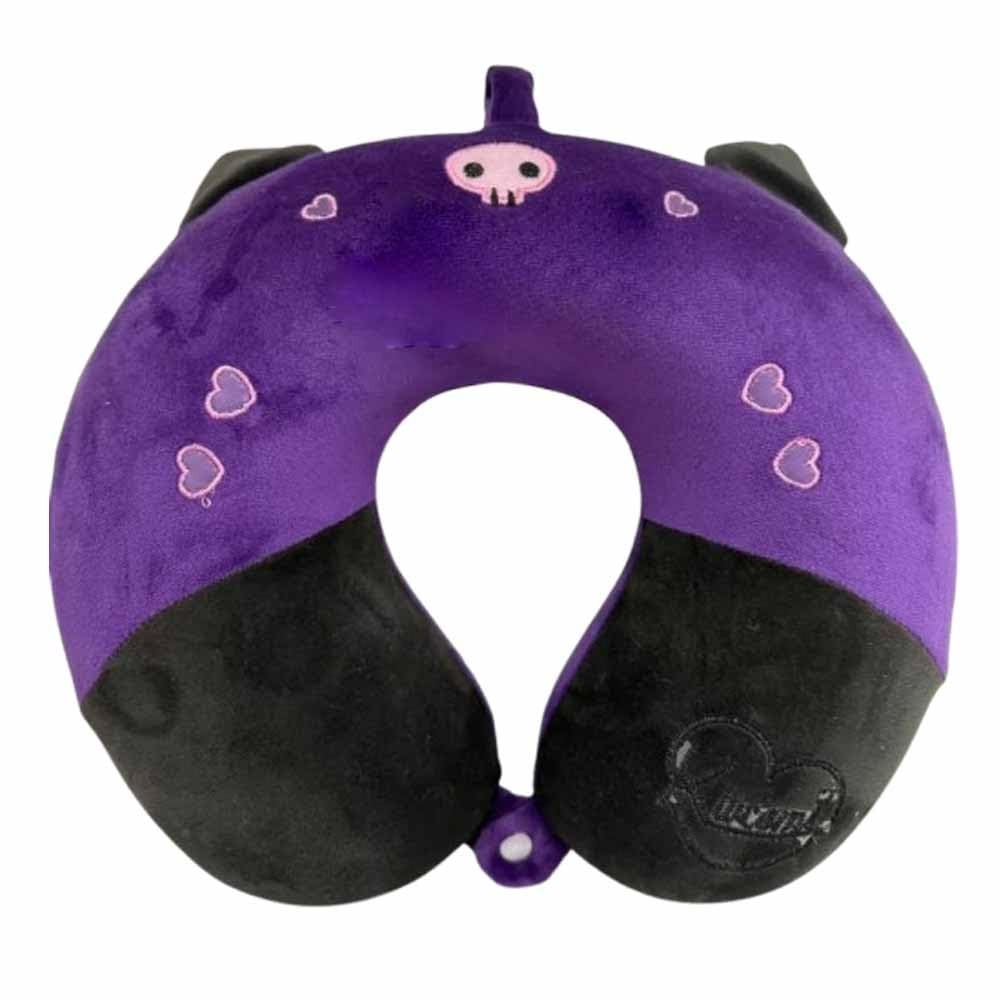 Cute Animal Plush U-Shaped Travel Neck Pillow | Soft Memory Cushion for Car, Flight &amp; Office | Unicorn, Capybara, Kuromi Designs