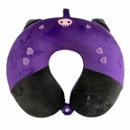 Cute Animal Plush U-Shaped Travel Neck Pillow | Soft Memory Cushion for Car, Flight &amp; Office | Unicorn, Capybara, Kuromi Designs
