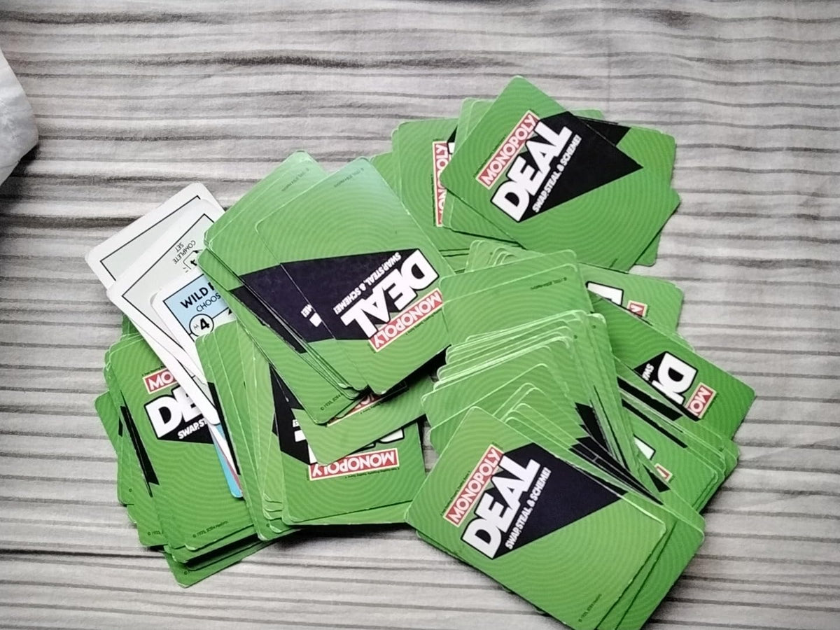 Monopoly Deal Card Game – Swap, Steal & Scheme Fast-Paced Property Trading Game for Family & Friends