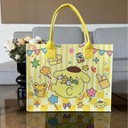 Cute Cartoon Felt Tote Bag for Women & Girls | Reusable Shopping, Lunch & Everyday Carry Bag