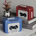 Retro Sound Voice Recorder Keychain – 15-Second Voice Recording Mini Cassette Recorder