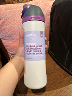 Owala FreeSip Vacuum Insulated Stainless Steel Water Bottle with Built-in Straw & Flip Lock Lid 24 oz (710 ml)