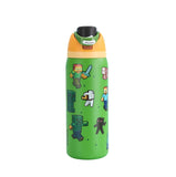 Owala x Minecraft FreeSip Insulated Stainless Steel Water Bottle with Straw for Sports, Travel, and School, 32oz