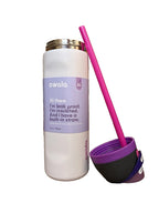 Owala FreeSip Vacuum Insulated Stainless Steel Water Bottle with Built-in Straw & Flip Lock Lid 24 oz (710 ml)
